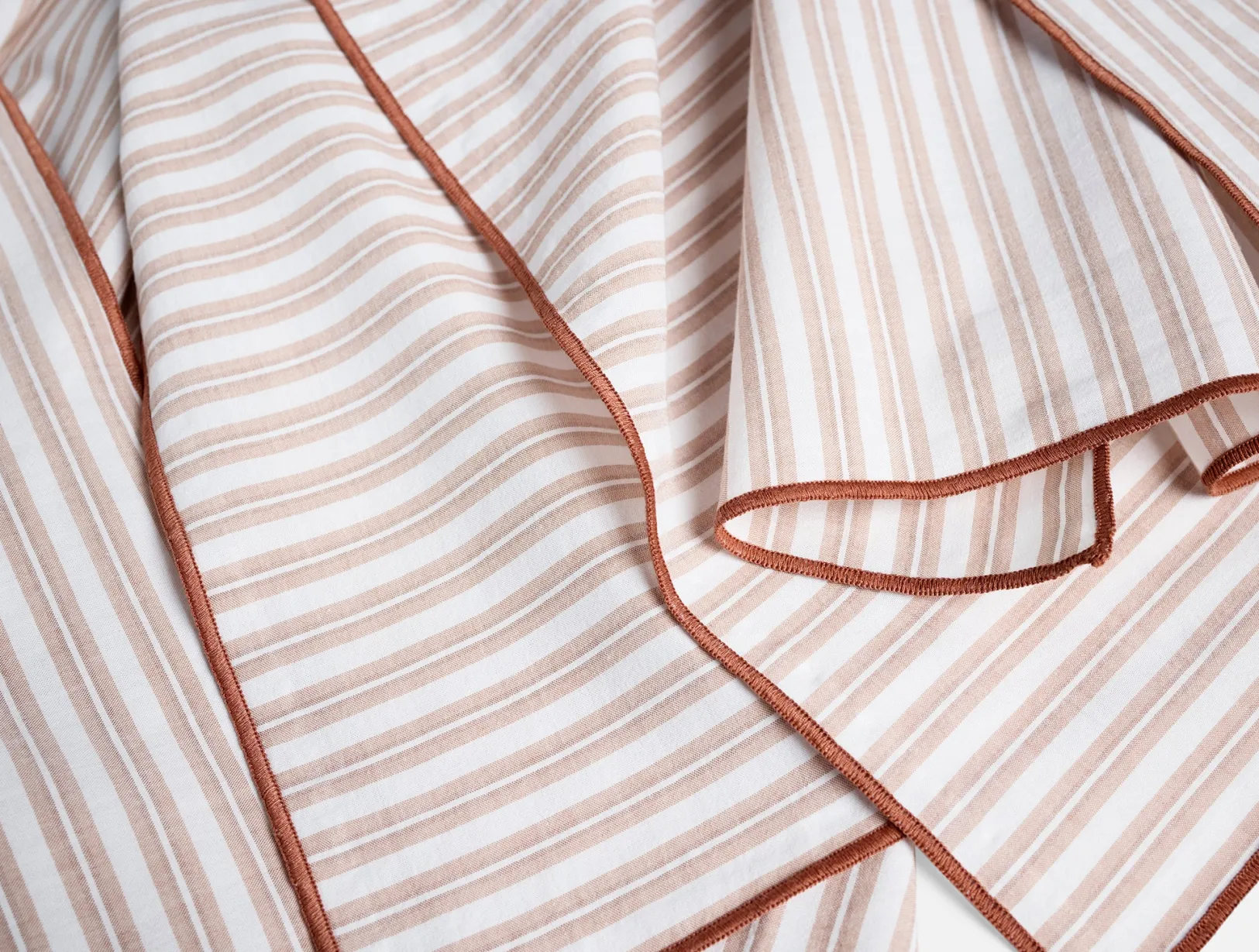 New Coyuchi Organic Print Percale Napkins, Set of 4