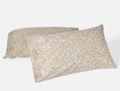 New Coyuchi Organic Print Percale Pillowcases