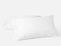 New Coyuchi Organic Print Percale Pillowcases