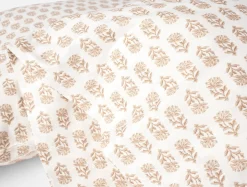 New Coyuchi Organic Print Percale Pillowcases