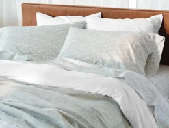 Fashion Coyuchi Organic Print Percale Pillowcases Dew Robles