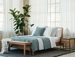 New Coyuchi Organic Print Percale Sheet Set