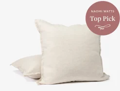 Best Coyuchi Organic Relaxed Linen Decorative Pillow Cover