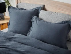 Clearance Coyuchi Organic Relaxed Linen Duvet Set