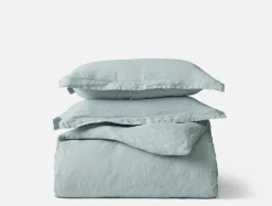 Clearance Coyuchi Organic Relaxed Linen Duvet Set
