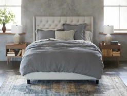 Clearance Coyuchi Organic Relaxed Linen Duvet Set