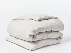 Clearance Coyuchi Organic Relaxed Linen Duvet Set
