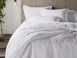 Outlet Coyuchi Organic Relaxed Linen Duvet Cover