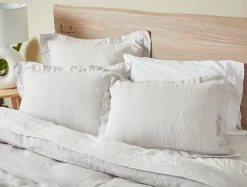 Outlet Coyuchi Organic Relaxed Linen Duvet Cover