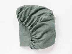 Sale Coyuchi Organic Relaxed Linen Fitted Sheet
