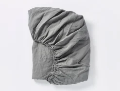 Sale Coyuchi Organic Relaxed Linen Fitted Sheet