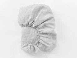 Outlet Coyuchi Organic Relaxed Linen Fitted Sheet