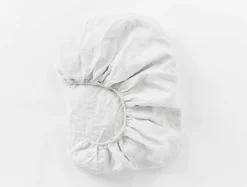Outlet Coyuchi Organic Relaxed Linen Fitted Sheet