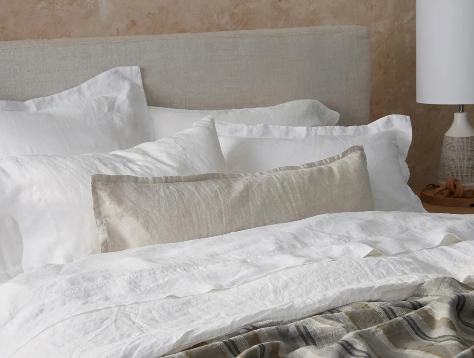 Fashion Coyuchi Organic Relaxed Linen Lumbar Pillow Cover