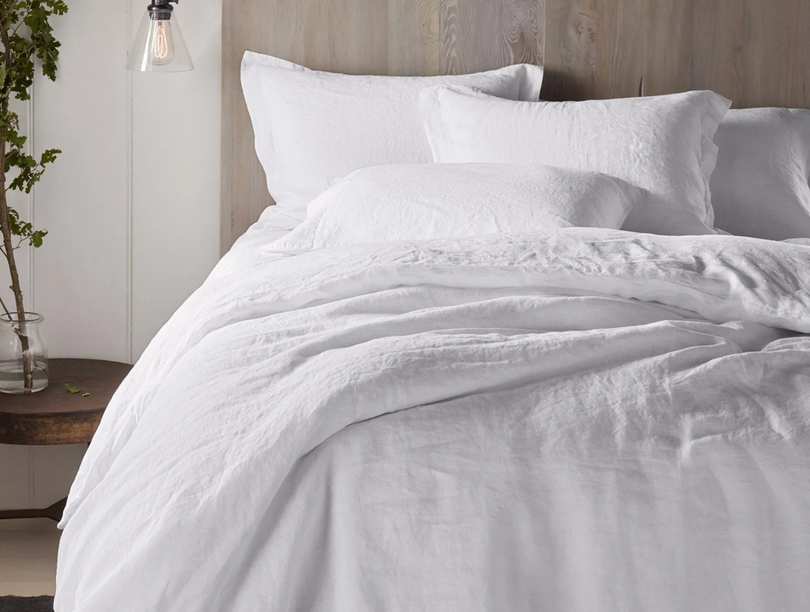 Hot Coyuchi Organic Relaxed Linen Sheet Set