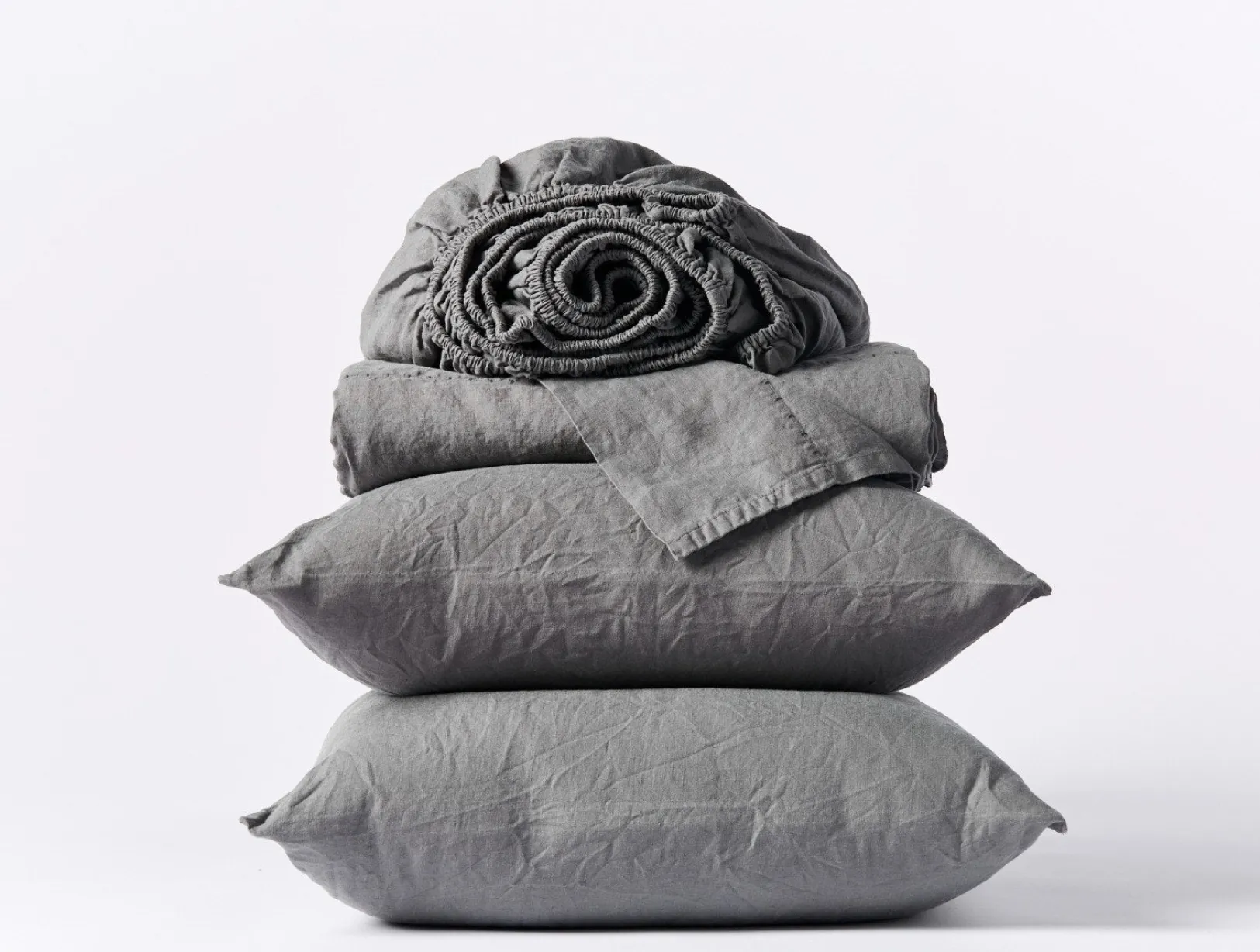 Hot Coyuchi Organic Relaxed Linen Sheet Set