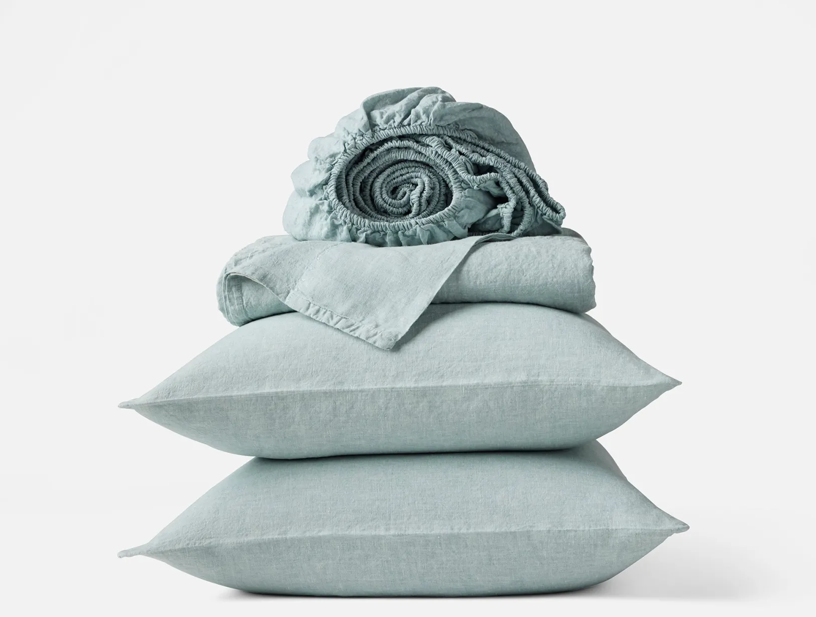 Hot Coyuchi Organic Relaxed Linen Sheet Set