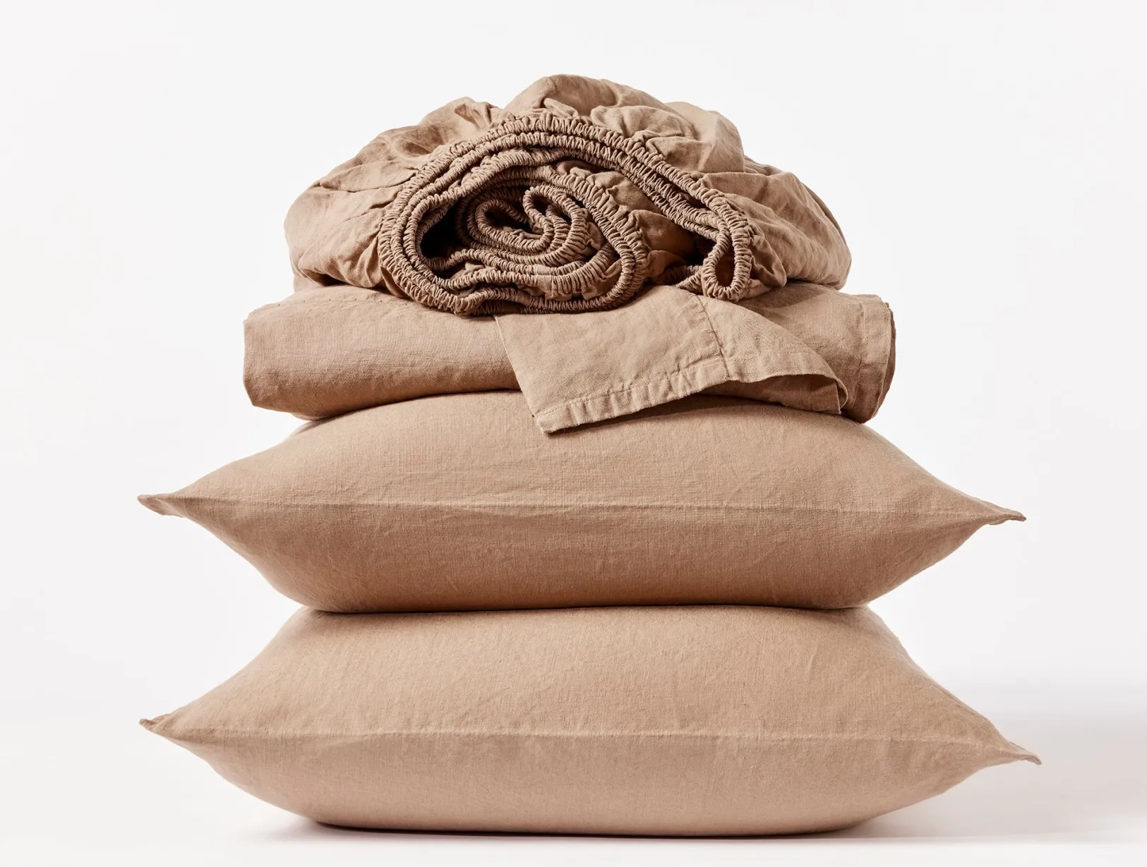 Hot Coyuchi Organic Relaxed Linen Sheet Set