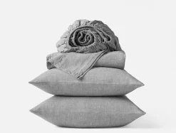 Hot Coyuchi Organic Relaxed Linen Sheet Set