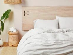 Hot Coyuchi Organic Relaxed Linen Sheet Set