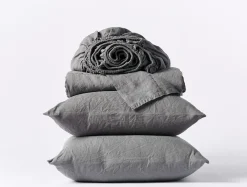Best Coyuchi Organic Relaxed Linen Sheet Set