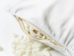 Sale Coyuchi Organic Shredded Latex Pillow Alpine White