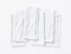 Best Coyuchi Organic Waffle Kitchen Towels, Set of 6
