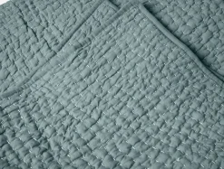 Outlet Coyuchi Pebbled Handstitched Organic Quilt