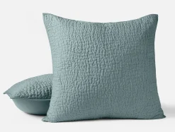 Discount Coyuchi Pebbled Handstitched Organic Sham