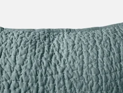 Discount Coyuchi Pebbled Handstitched Organic Sham