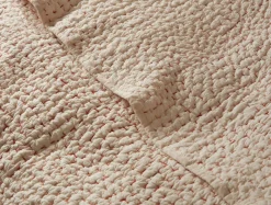 Sale Coyuchi Pebbled Handstitched Quilt Set