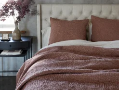 Sale Coyuchi Pebbled Handstitched Quilt Set