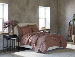 Sale Coyuchi Pebbled Handstitched Quilt Set