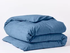 Hot Coyuchi Precita Organic Duvet Cover Oceana