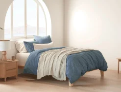 Hot Coyuchi Precita Organic Duvet Cover Oceana