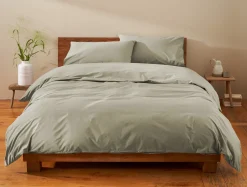 New Coyuchi Refined Organic Percale Duvet Cover