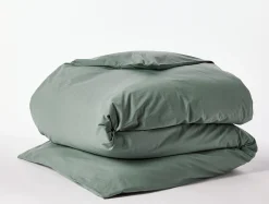 New Coyuchi Refined Organic Percale Duvet Cover