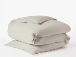 Clearance Coyuchi Refined Organic Percale Duvet Cover