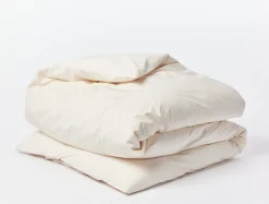 Clearance Coyuchi Refined Organic Percale Duvet Set