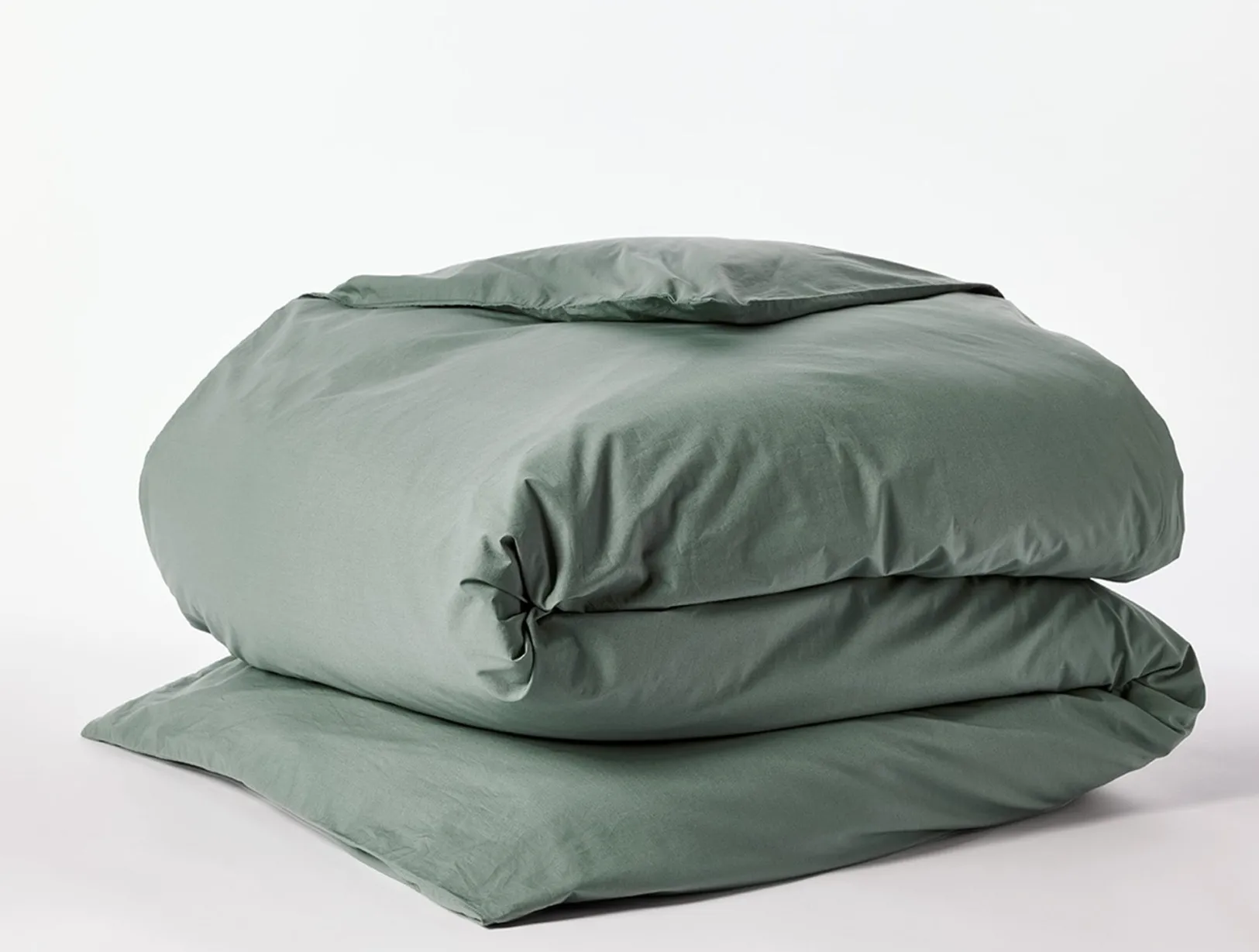 Clearance Coyuchi Refined Organic Percale Duvet Set