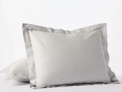 Clearance Coyuchi Refined Organic Percale Duvet Set
