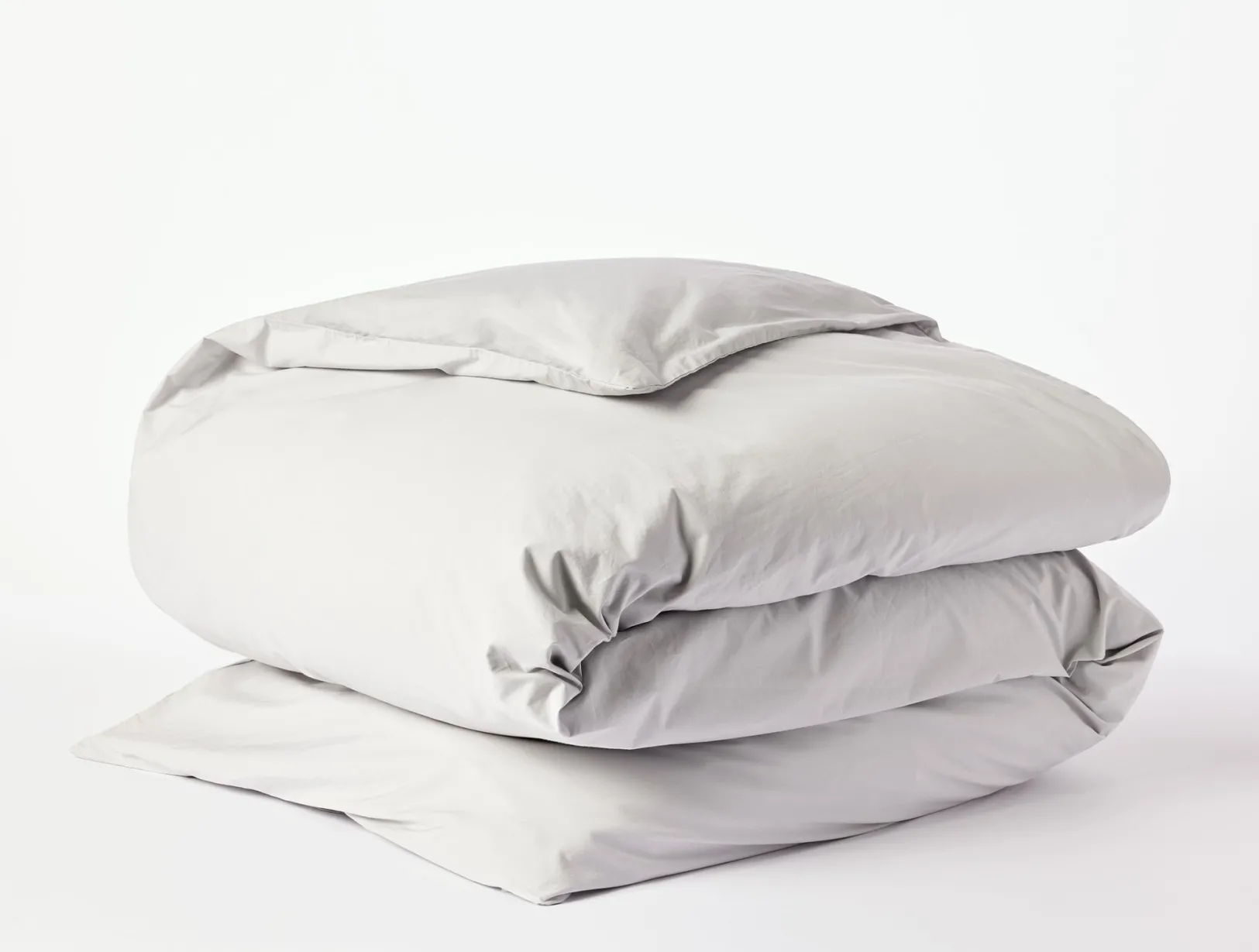 Clearance Coyuchi Refined Organic Percale Duvet Set
