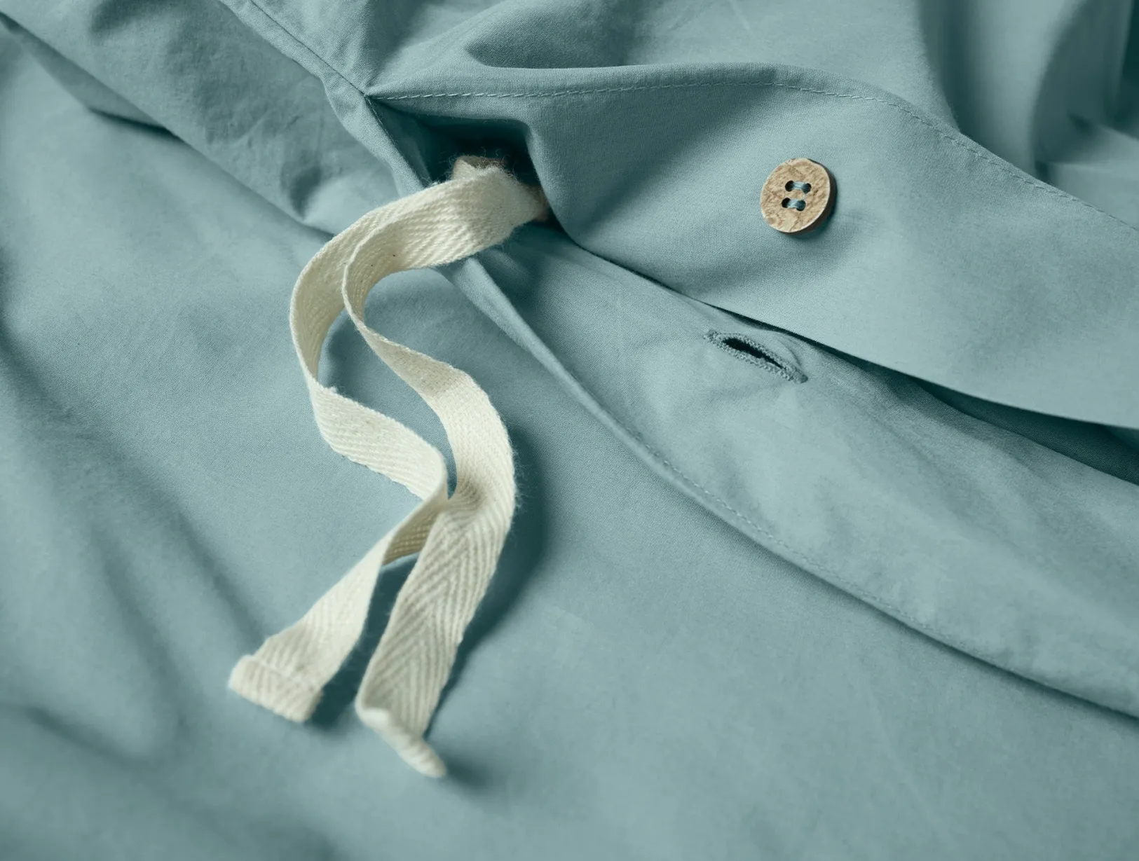 Clearance Coyuchi Refined Organic Percale Duvet Set