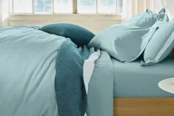Outlet Coyuchi Refined Organic Percale Fitted Sheet