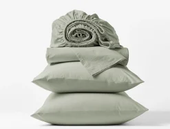 Sale Coyuchi Refined Organic Percale Sheet Set