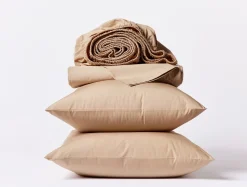 Sale Coyuchi Refined Organic Percale Sheet Set