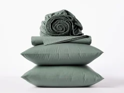 Sale Coyuchi Refined Organic Percale Sheet Set