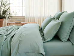 Online Coyuchi Refined Organic Percale Sheet Set