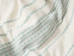 Fashion Coyuchi Rippled Stripe Organic Duvet Cover