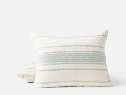 Hot Coyuchi Rippled Stripe Organic Sham